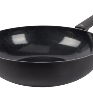 Cookinglife Wokpan Black Cera ø 28 cm - keramische anti-aanbaklaag