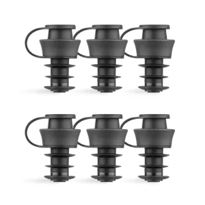 Coravin Pivot stoppers 6 stuks - Zwart
