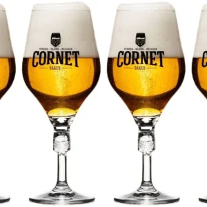 Cornet Bierglazen - 330 ml - 4 stuks