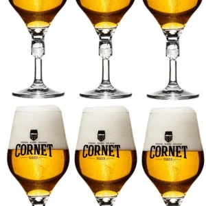 Cornet Bierglazen - 330 ml - 6 stuks