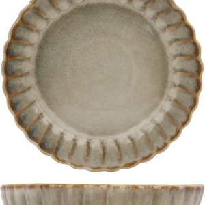 Cosy & Trendy Diepe Borden / Pastaborden - Astera Pearl Beige - ø 22 cm - 4 Stuks