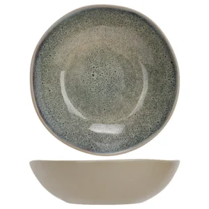 Cosy & Trendy Diepe Borden / Pastaborden Onna Sand-Green ø 19 cm - 6 Stuks