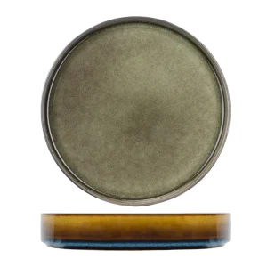 Cosy & Trendy Diepe Borden / Pastaborden - Quintana Green ø 23 cm / H 4.3 cm - 4 Stuks