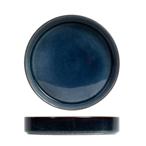 Cosy & Trendy Diepe Borden / Pastaborden - Quintana Blue ø 23 cm / H 4.3 cm - 4 Stuks
