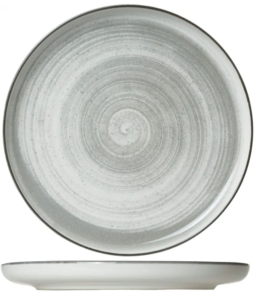 Cosy & Trendy Dinerborden Baltic Grey ø 27 cm - 6 stuks