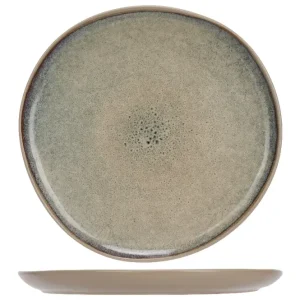 Cosy & Trendy Dinerborden Onna Sand-Green ø 27 cm - 6 Stuks