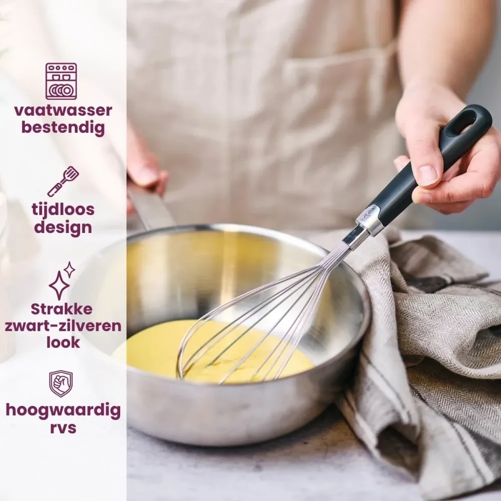 Cosy & Trendy Dunschiller - Delish - Horizontaal - RVS Zwart