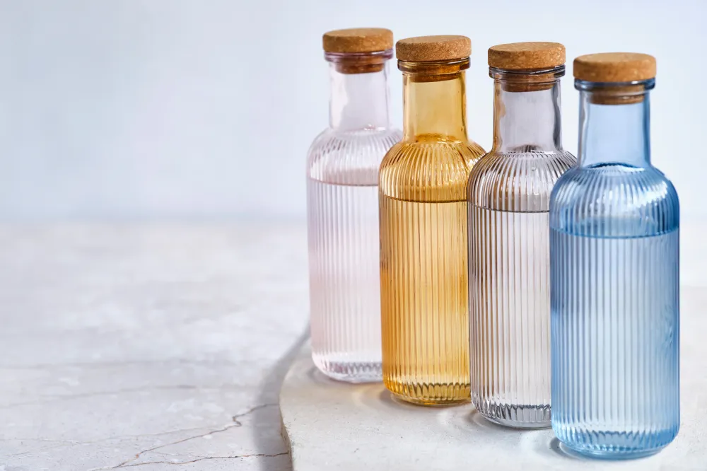Cosy & Trendy Karaf met Kurk - Waterkaraf - Raya - Transparant - 1 Liter