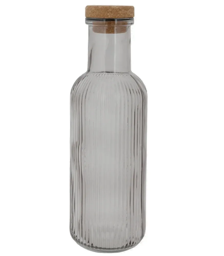 Cosy & Trendy Karaf met Kurk - Waterkaraf - Raya - Grijs - 1 Liter