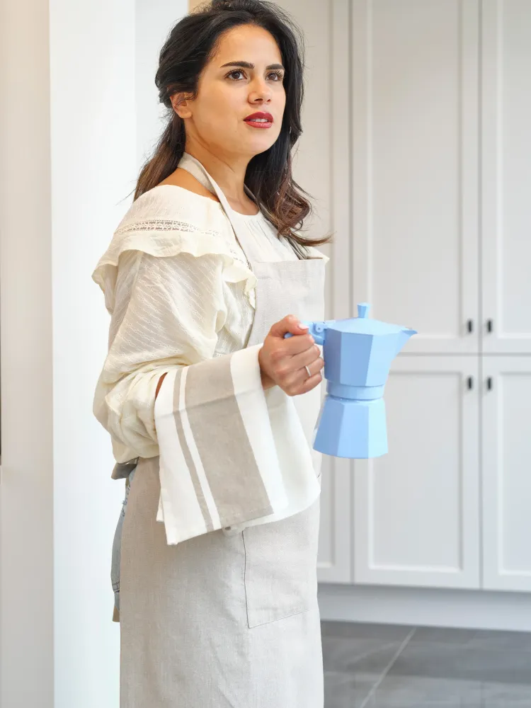 Cosy & Trendy Keukenschort Stoff Sand