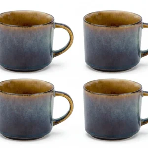 Cosy & Trendy Koffiekopjes / Senseokopjes - Quintana Amber - 220 ml - 4 Stuks