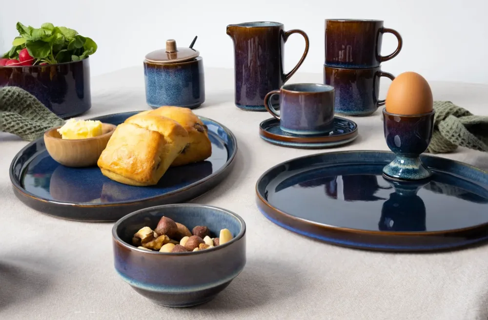 Cosy & Trendy Koffiekopjes / Senseokopjes - Quintana Blue - 220 ml - 4 Stuks