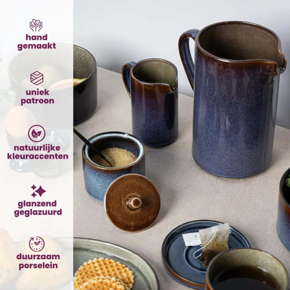 Cosy & Trendy Koffiekopjes / Senseokopjes - Quintana Green - 220 ml - 4 Stuks