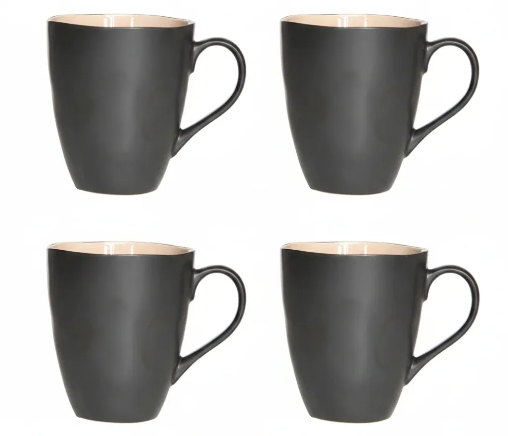 Cosy & Trendy Mokken / Bekers - Laguna Old Rose - 450 ml - 4 Stuks