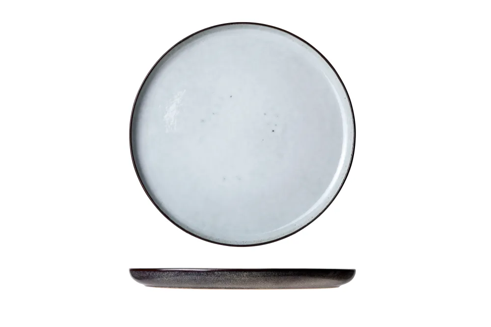 Cosy & Trendy Ontbijtborden/ Dessertborden Ciel Blauw ø 22 cm - 4 Stuks