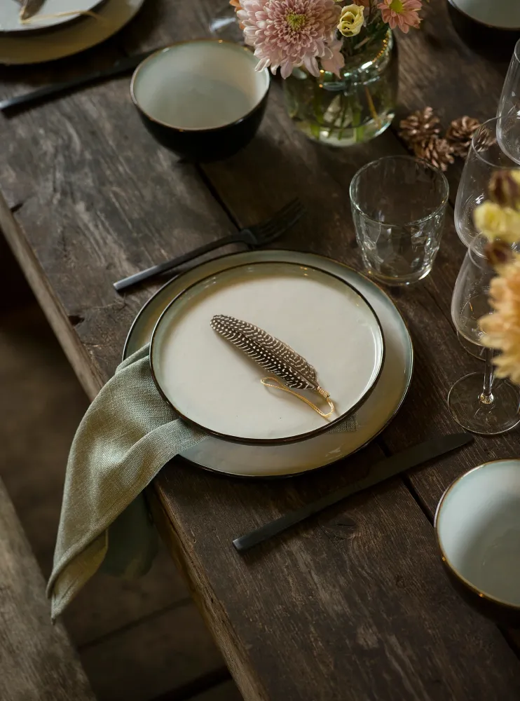 Cosy & Trendy Ontbijtborden / Dessertborden Plato Mat ø 22 cm - 4 Stuks