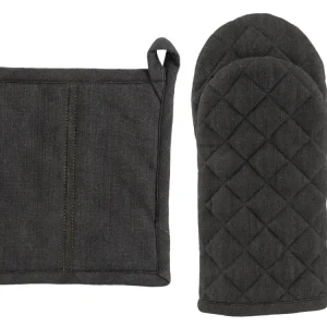 Cosy & Trendy Ovenwant & Pannenlap Set D'nim 2-Delig