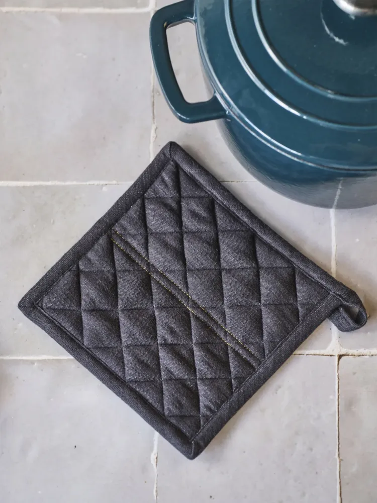 Cosy & Trendy Ovenwant & Pannenlap Set D'nim 2-Delig