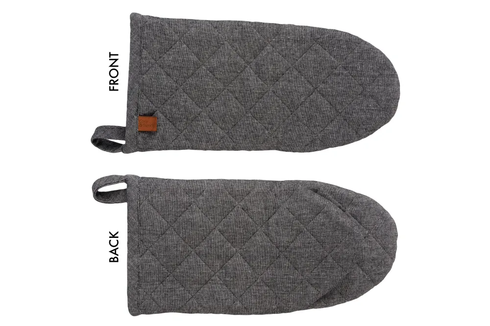 Cosy & Trendy Ovenwant Stoff Black Chambray