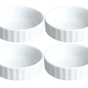 Cosy & Trendy Ramekins / Soufflébakje / Creme Brulee Schaaltjes - ø 12 cm - 4 Stuks