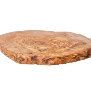 Cosy & Trendy Serveerplank - Olijfhout - ø 22 cm