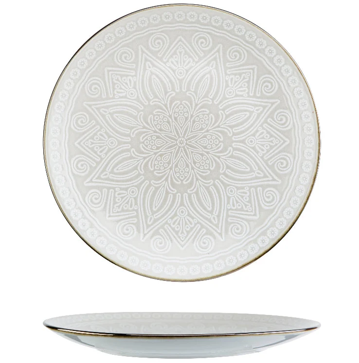 Cosy & Trendy Serviesset Murano 18-delig / 6 personen - 6 dinerborden, 6 ontbijtborden en 6 diepe borden