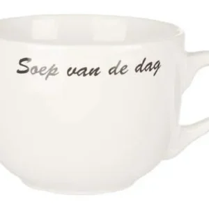 Cosy & Trendy Soepkom Soep van de Dag Wit ø 11 cm / 500 ml