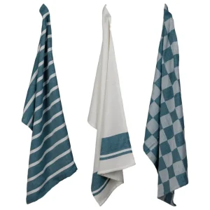 Cosy & Trendy Theedoeken Stoff Green Heron 50 x 70 cm - 3 Stuks