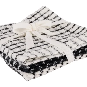 Cosy & Trendy Vaatdoekjes Stoff Black Chambray 30 x 30 cm - 3 Stuks