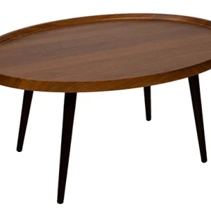 Bijzet tafel ovaal hout Cosy&Trendy
