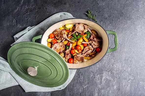 Kookpot gietijzer 5.1l ovaal Cosy&Trendy