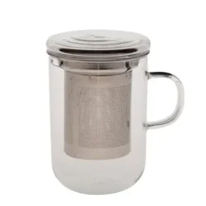 Theeglas met filter Cosy&Trendy