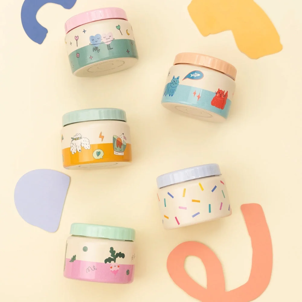 Cotton Cloud Confetti kinder thermosfles voor lunch 350ml