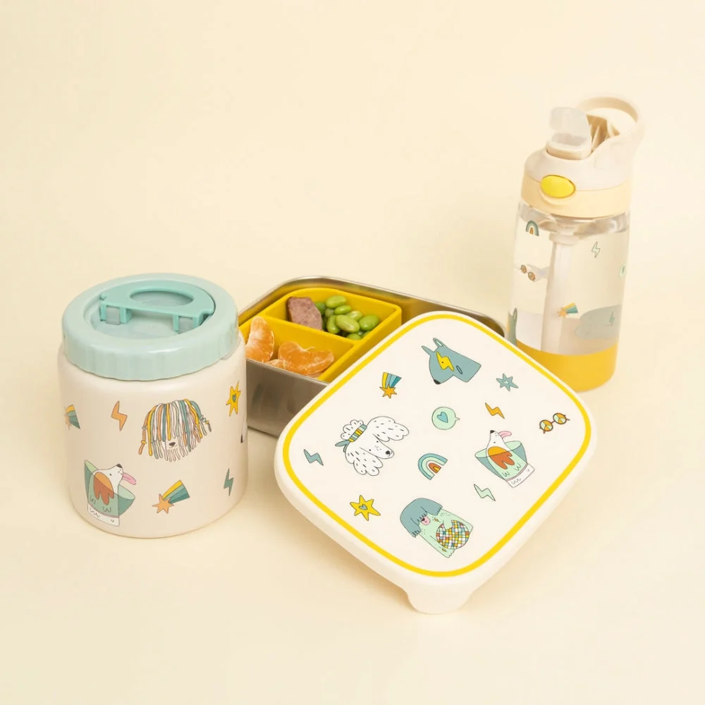 Cotton Cloud Kinder lunchthermos Funky Dogs 350ml