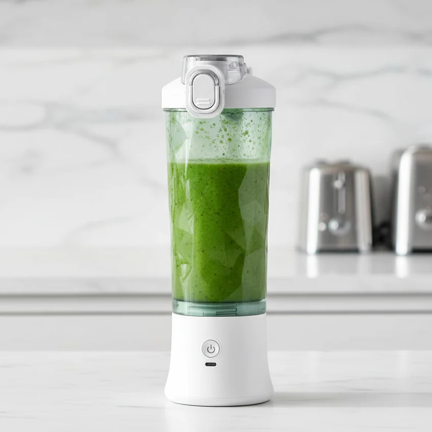 Blendjuicer Pro – Draagbare smoothieblender met 4000 mAh accu & 600 ml capaciteit Cozey Maison