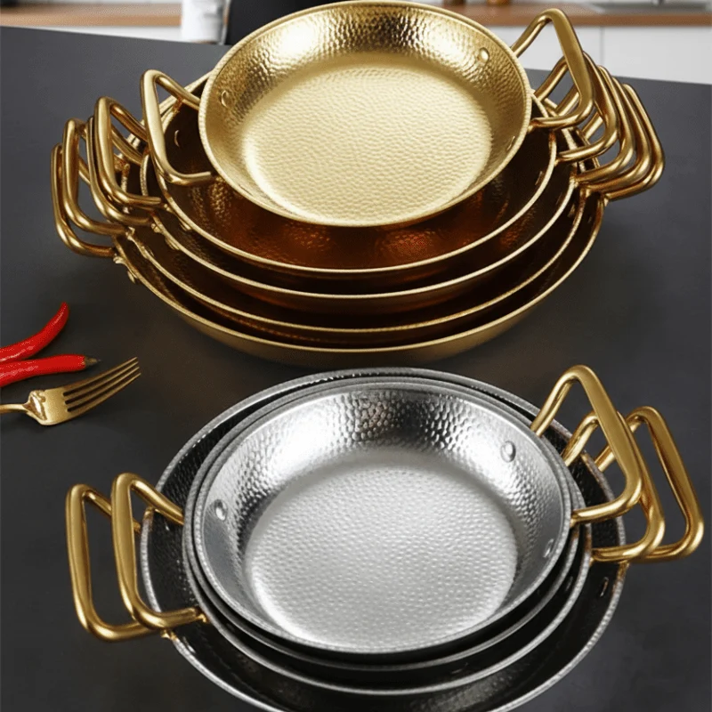 BRATMEISTER – Hammerschlag roestvrijstalen pan voor pannen, sauzen & veelzijdig koken Cozey Maison