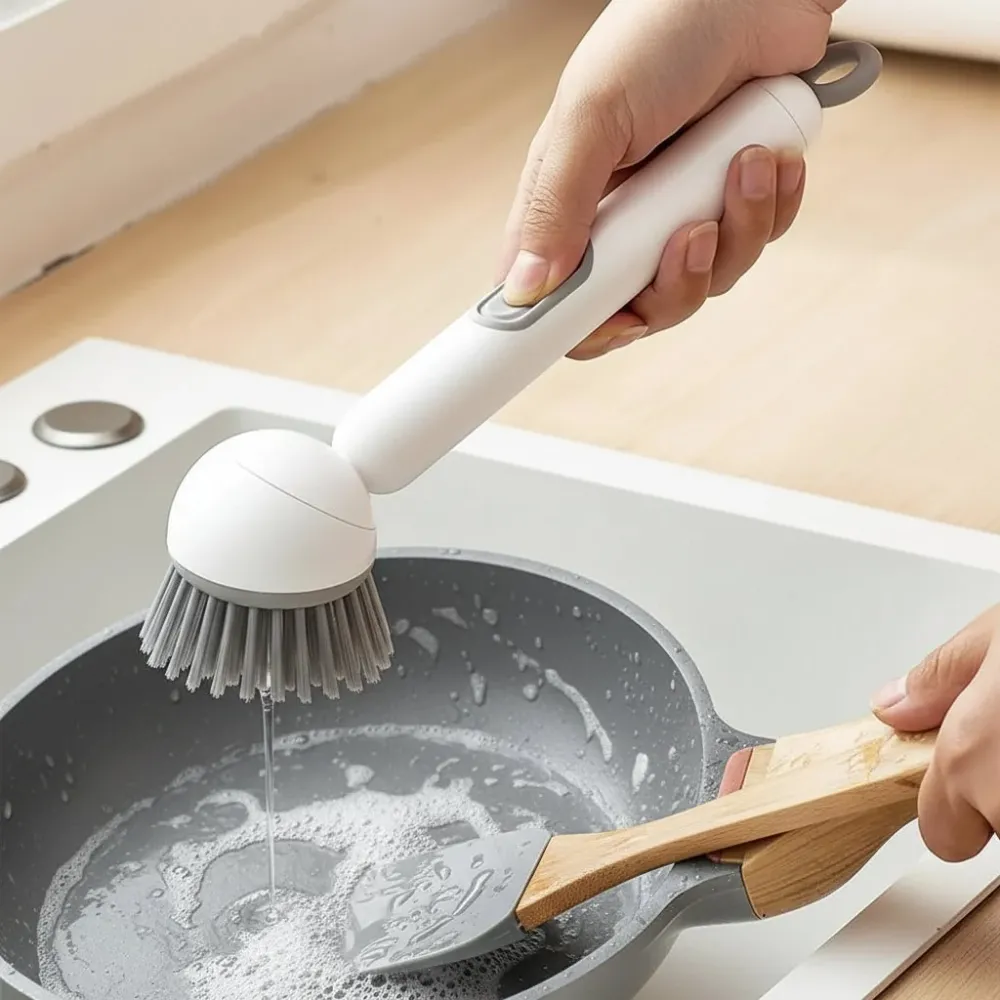 CLEANSWIFT – Multifunctionele reinigingsborstel met vloeistofdispenser Cozey Maison