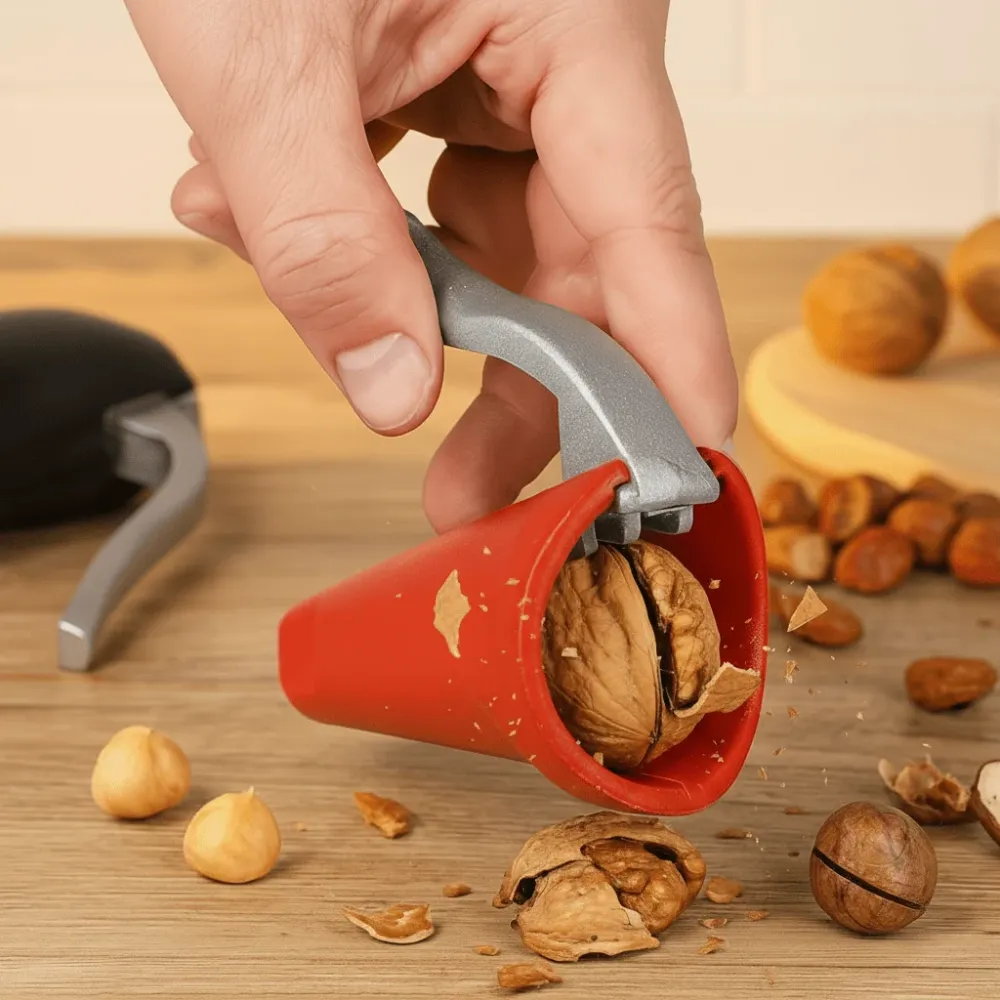 CRACKLINE – Makkelijke notenkraker met ergonomische hefboom en ontwerp van aluminiumlegering Cozey Maison