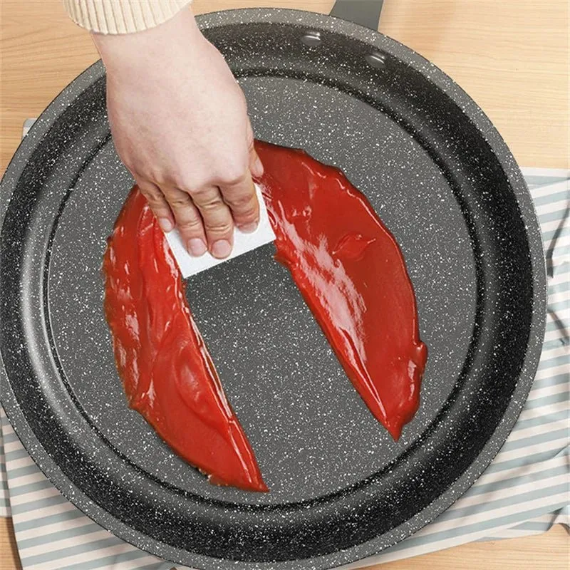 CUISTONE – 30 cm Maifan-steen anti-aanbakpan met deksel voor gas- & inductiekookplaten Cozey Maison