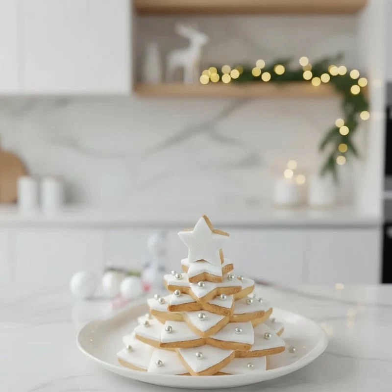 DOUGHBELL – 6-delige kerstkoekjes-uitsteekvormen set voor koekjes & gebak Cozey Maison