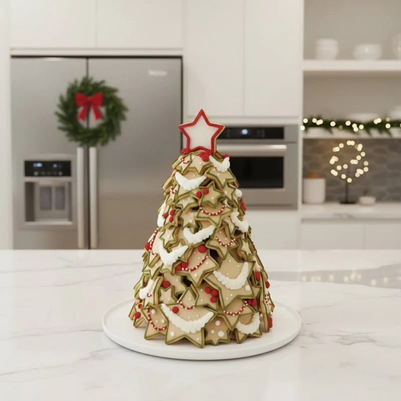 DOUGHBELL – 6-delige kerstkoekjes-uitsteekvormen set voor koekjes & gebak Cozey Maison