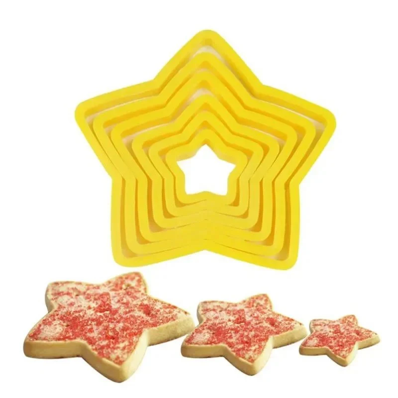 DOUGHBELL – 6-delige kerstkoekjes-uitsteekvormen set voor koekjes & gebak Cozey Maison