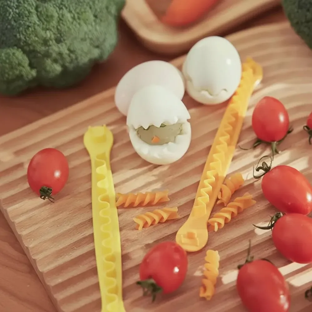 EGGJOY – Creatieve eiersnijder set van 2 voor unieke eivormen Cozey Maison