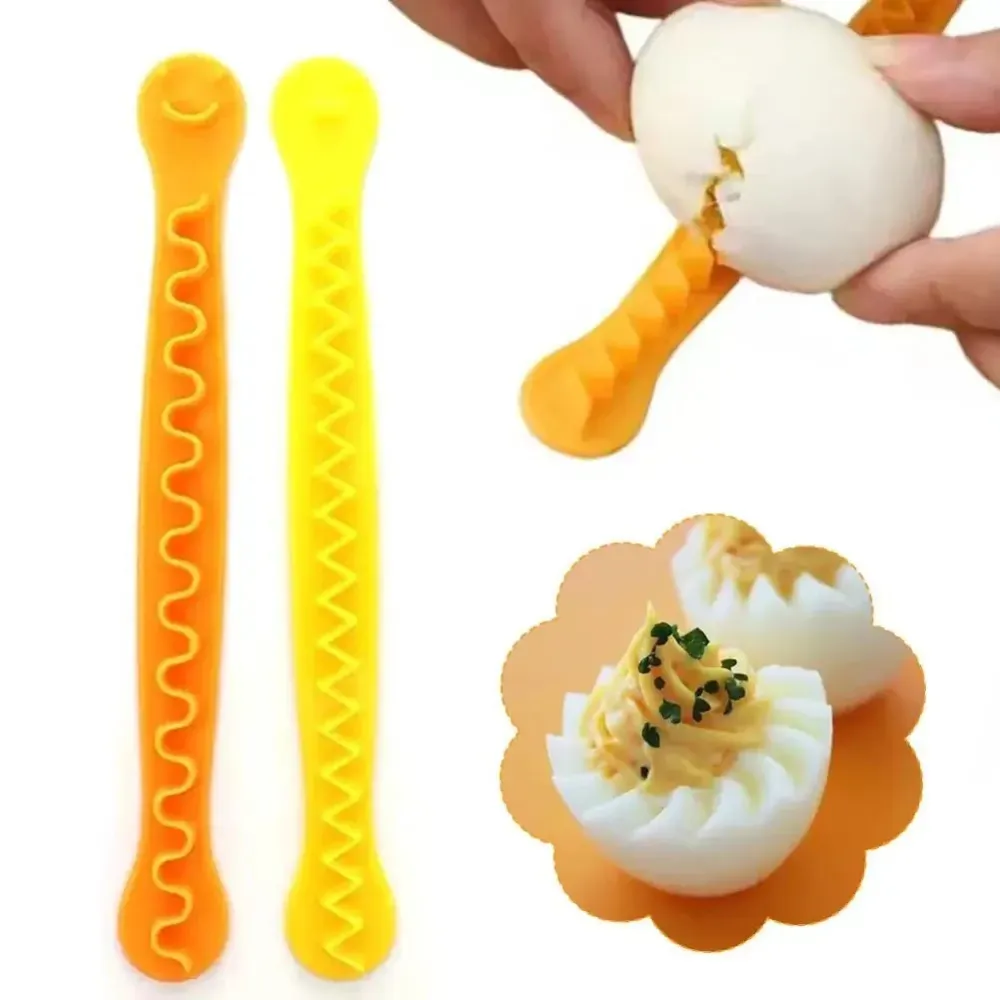 EGGJOY – Creatieve eiersnijder set van 2 voor unieke eivormen Cozey Maison