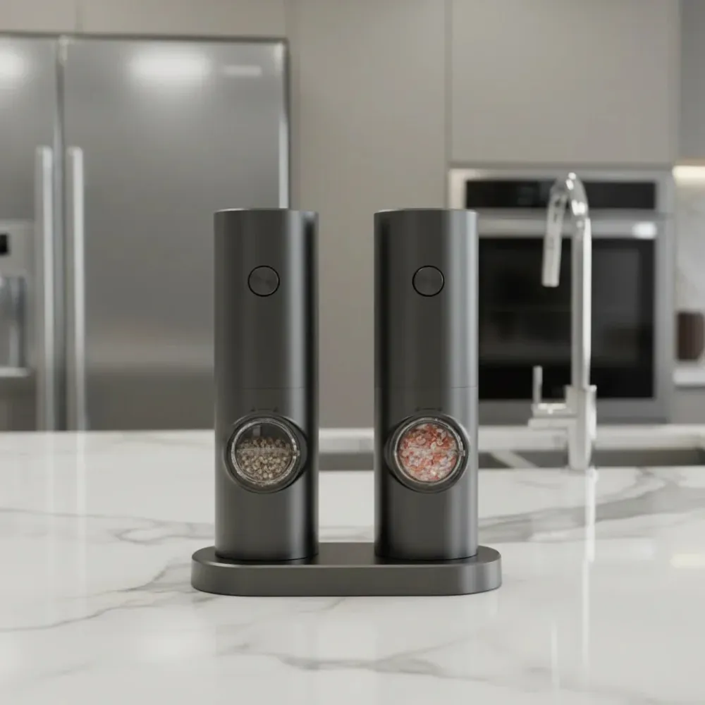 GEWÜRZDUO – Elektrisch zout- en pepermolen set met instelbare maalgraad Cozey Maison