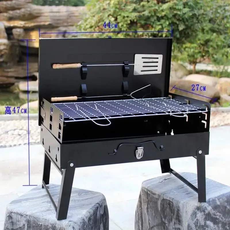 GrillMate Fold – Opvouwbare tuingrill van staal voor kamperen & tuin Cozey Maison