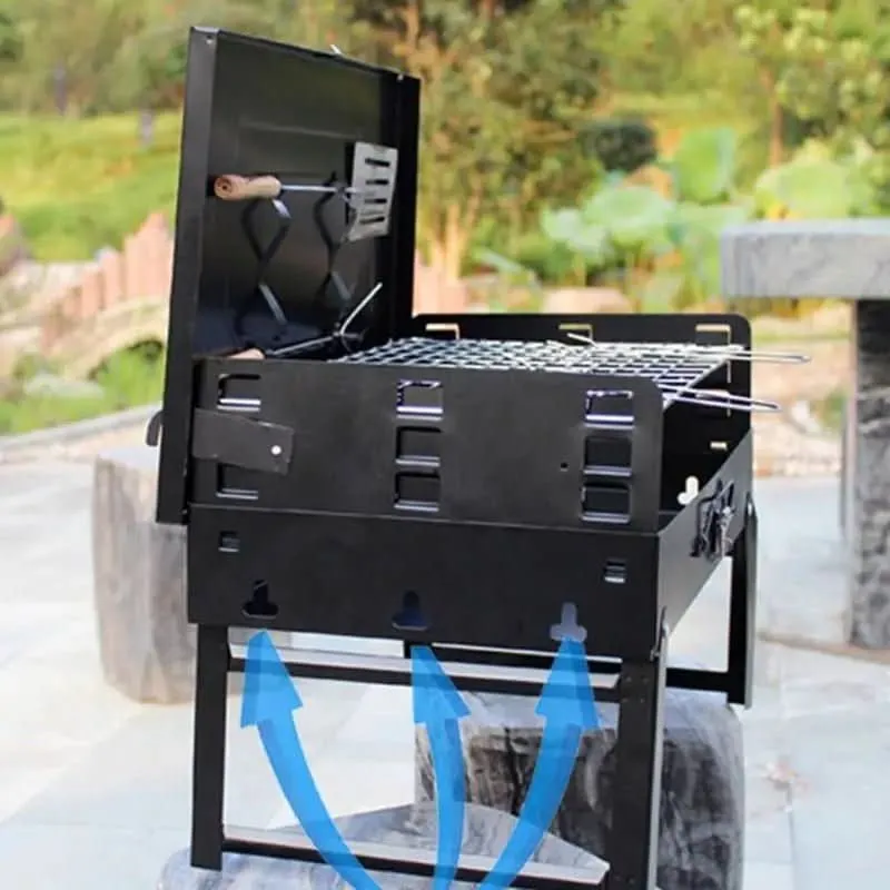 GrillMate Fold – Opvouwbare tuingrill van staal voor kamperen & tuin Cozey Maison