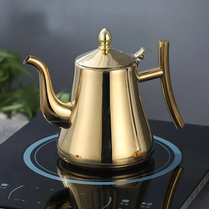 HOTCRAFT – Premium waterkoker van roestvrij staal met inductiefunctie en geïntegreerd filter Cozey Maison
