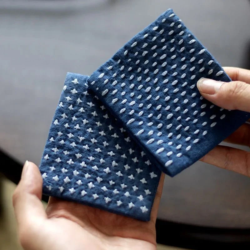 MATCHARI – Handgemaakt katoenen linnen doek voor Japanse theeceremonies Serveer Cozey Maison