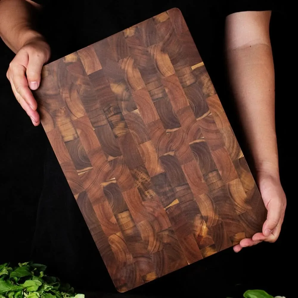 PUREWOOD - Hoogwaardig acaciahouten snijplank voor stijlvol en duurzaam werken de keuken Cozey Maison
